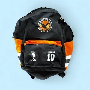 Black and Orange Backpack